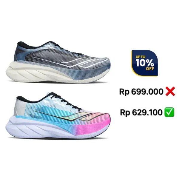 Sepatu Lari Running Mills Enerstrike Blitz - Original - Outdoor - sepatu lari pria dan wanita