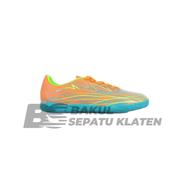 Sepatu Futsal Specs Alpha Nerve Core In / Specs Gravity II In - Black / Elevation Zero In ORIGINAL BRAND RESMI - nerve CORE in Orange, 40