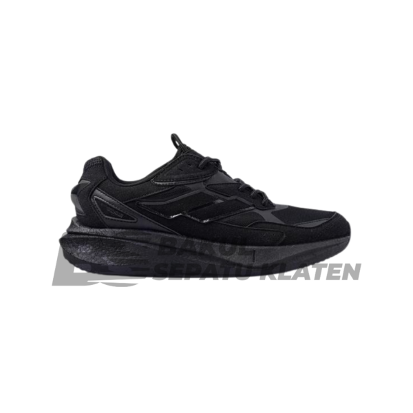 Sepatu Lifestyle Mills Revolt Dynaplate Alpha - White - All black - Original - Outdoor - Sepatu Casual Lifestyle Pria dan Wanita - all black, 40