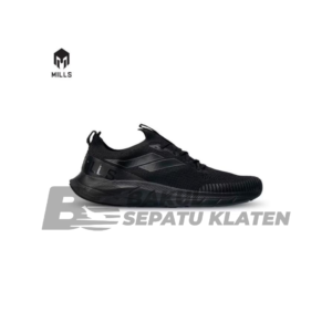 Sepatu Running / Casual Mills Treximo Enerlite - Original - Outdoor - Sepatu Sekolah - Sepatu mills Lari - trxm enerlite black, 40