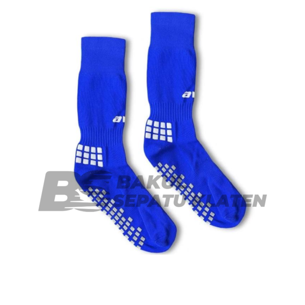 Kaos kaki Anti Slip avo antislip pendek biru