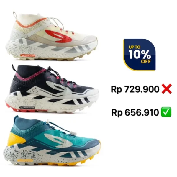 Sepatu Trail Run 910 Nineten Yuza Matterhorn 2.0 - Original - Sepatu Gunung - Sepatu Hiking - Sepatu Mendaki