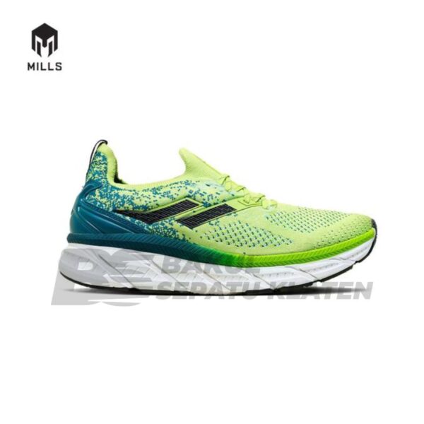Sepatu Lari Running Mills Enermax Nanoknit - Original - Sepatu Lari Pria dan Wanita