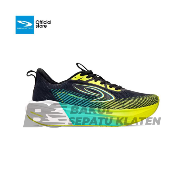 Sepatu Running Lari 910 Nineten Aurorun City Original - Outdoor - Sepatu Lari Pria Wanita Ori - aurorun city putih kuning, 39