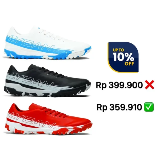 Sepatu Minisoccer Lycan Gt 01 TF Turf Original - Sepatu Minisoccer Original - Boots