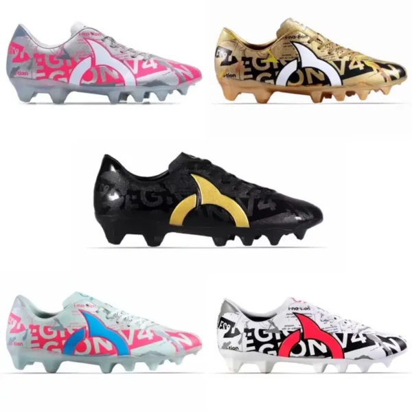 Ortuseight Sepatu Bola Catalyst Legion V4 Fg black gold cloud blue gold black / Catalyst Legion V3 FG Navy Black Ortrange