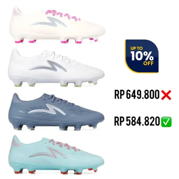 Sepatu Bola Specs Illuzion 4 Pro Fg - Original- Original Accelerator Illuzion 3 Pro Fg - Blue marguerita - sepatu bola murah original Lightspeed
