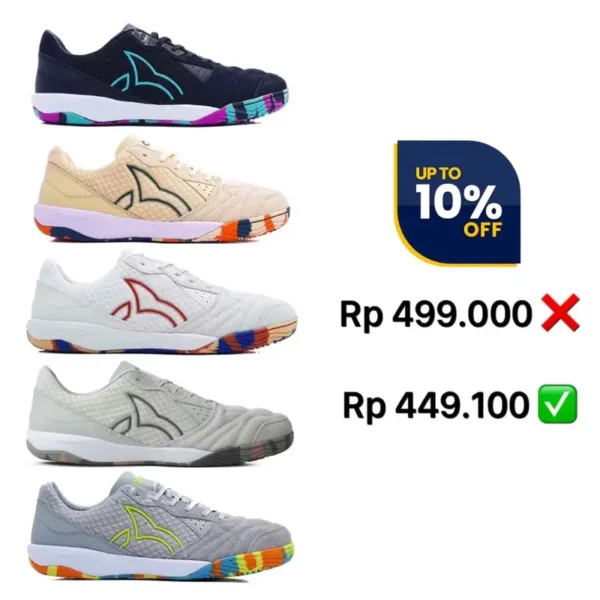 Sepatu Futsal Ortuseight Jogosala Ascend - Original - sepatu futsal original murah