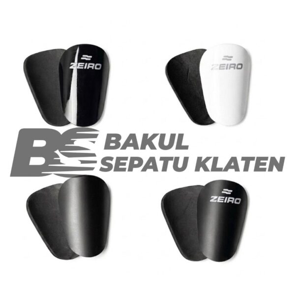 Deker Mini Zeiro New - Pelindung Tulang Kering - Deker Sepak Bola - Deker Mini - Original - hitam glossy