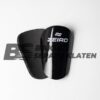 Deker Mini Zeiro New - Pelindung Tulang Kering - Deker Sepak Bola - Deker Mini - Original - hitam glossy