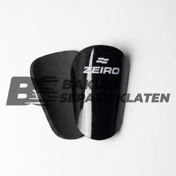 Deker Mini Zeiro New - Pelindung Tulang Kering - Deker Sepak Bola - Deker Mini - Original - hitam glossy