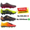 Diskon Up To 50%) Sepatu Bola Specs Speedblaze 2 Fg - Specs Lightspeed 4 Pro Fg - Specs Atheria Fg Neutral Black Original